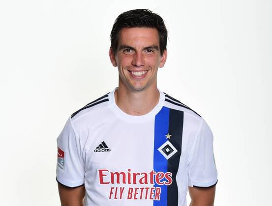 Christoph Moritz HSV 27 06 19, Hamburg, team photo date, football, GER, Hamburger SV, portrait date 2019 2020, 2 Bundesliga, 2 BL,
