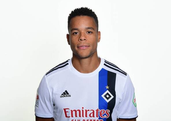 Jan Gyamerah HSV 27 06 19, Hamburg, team photo date, football, GER, Hamburger SV, portrait date 2019 2020, 2 Bundesliga, 2 BL,