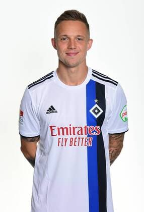 Sonny Kittel HSV 27 06 19, Hamburg, team photo date, football, GER, Hamburger SV, portrait date 2019 2020, 2 Bundesliga, 2 BL,