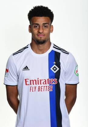 Joshua Vagnoman HSV 27 06 19, Hamburg, team photo date, football, GER, Hamburger SV, portrait date 2019 2020, 2 Bundesliga, 2 BL,
