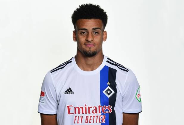 Joshua Vagnoman HSV 27 06 19, Hamburg, team photo date, football, GER, Hamburger SV, portrait date 2019 2020, 2 Bundesliga, 2 BL,