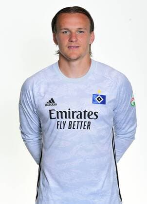Goalkeeper Tom Mickel HSV 27 06 19, Hamburg, team photo date, football, GER, Hamburger SV, portrait date 2019 2020, 2 Bundesliga, 2 BL,
