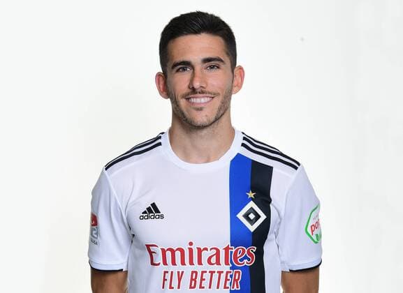 Jairo Samperio HSV 27 06 19, Hamburg, team photo date, football, GER, Hamburger SV, portrait date 2019 2020, 2 Bundesliga, 2 BL,