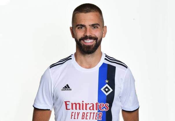 Lukas Hinterseer HSV 27 06 19, Hamburg, team photo date, football, GER, Hamburger SV, portrait date 2019 2020, 2 Bundesliga, 2 BL,