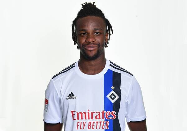 Gideon Jung HSV 27 06 19, Hamburg, team photo date, football, GER, Hamburger SV, portrait date 2019 2020, 2 Bundesliga, 2 BL,