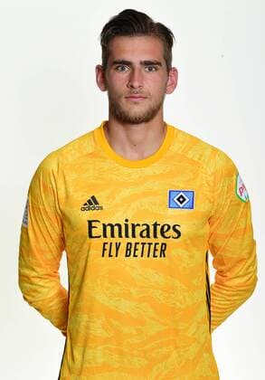 TW Julian Pollersbeck HSV 27 06 19, Hamburg, team photo date, football, GER, Hamburger SV, portrait date 2019 2020, 2 Bundesliga, 2 BL,