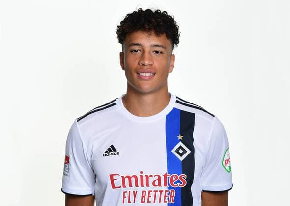 Jonas David HSV 27 06 19, Hamburg, team photo date, football, GER, Hamburger SV, portrait date 2019 2020, 2 Bundesliga, 2 BL,
