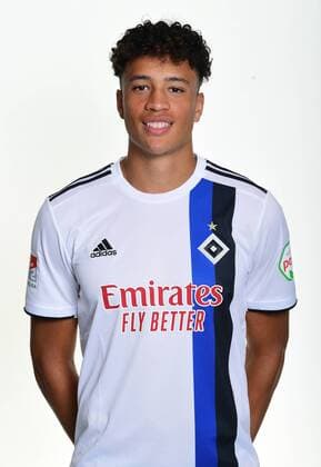Jonas David HSV 27 06 19, Hamburg, team photo date, football, GER, Hamburger SV, portrait date 2019 2020, 2 Bundesliga, 2 BL,