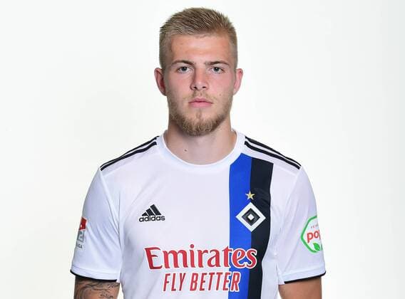 Rick van Drongelen HSV 27 06 19, Hamburg, team photo date, football, GER, Hamburger SV, portrait date 2019 2020, 2 Bundesliga, 2 BL,