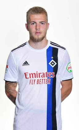 Rick van Drongelen HSV 27 06 19, Hamburg, team photo date, football, GER, Hamburger SV, portrait date 2019 2020, 2 Bundesliga, 2 BL,