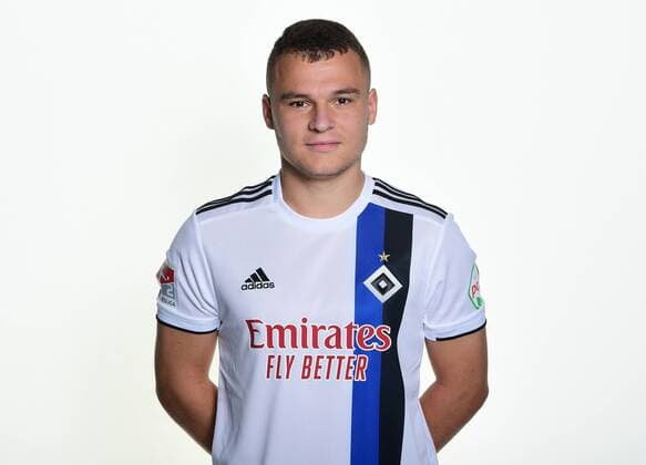 Vasilije Janjicic HSV 16 07 19, Hamburg, team photo date, football, GER, Hamburger SV, portrait date 2019 2020, 2 Bundesliga, 2 BL,