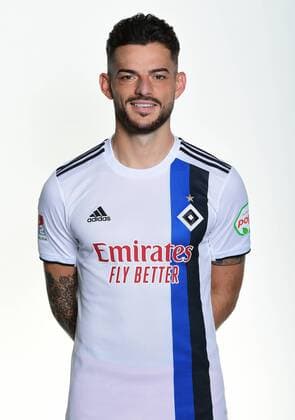 Tim Leibold HSV 16 07 19, Hamburg, team photo date, football, GER, Hamburger SV, portrait date 2019 2020, 2 Bundesliga, 2 BL,