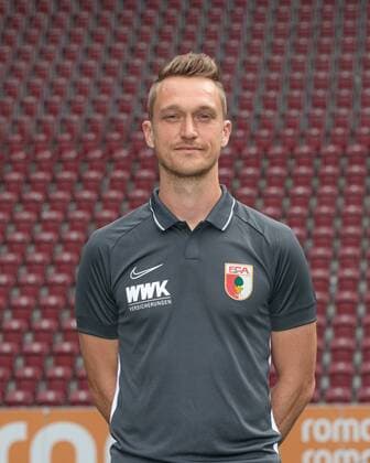 Andreas Bäumler Reha and athletic coach FC Augsburg 1907 1 BL, portrait date 2019 2020,