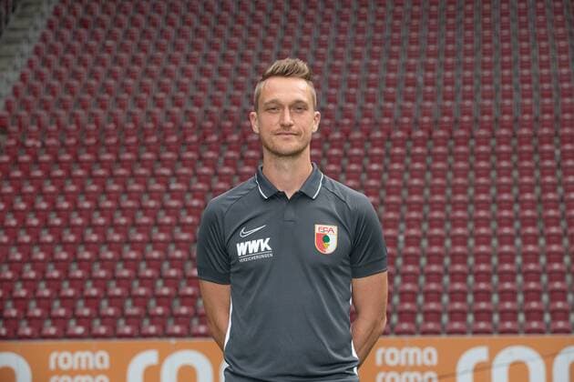 Andreas Bäumler Reha and athletic coach FC Augsburg 1907 1 BL, portrait date 2019 2020,
