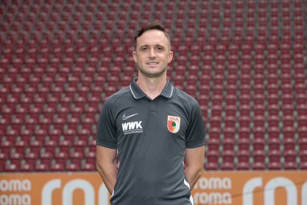 Martin Miller Physiotherapist FC Augsburg 1907 1 BL, portrait date 2019 2020,