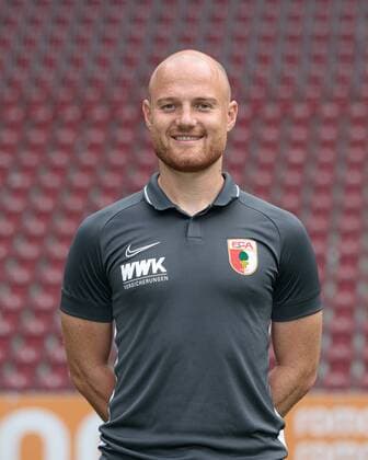 Jonas Scheuermann Co Trainer FC Augsburg 1907 1 BL, portrait date 2019 2020,