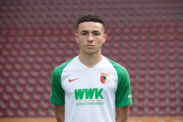Ruben Vargas FC Augsburg 1907 1 BL, portrait date 2019 2020,