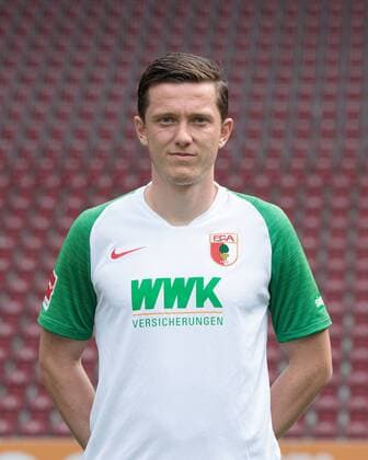 Michael Gregoritsch FC Augsburg 1907 1 BL, portrait date 2019 2020,