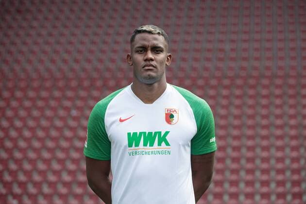 Sergio Cordova FC Augsburg 1907 1 BL, portrait date 2019 2020,