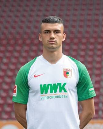 Jozo Stanic FC Augsburg 1907 1 BL, portrait date 2019 2020,