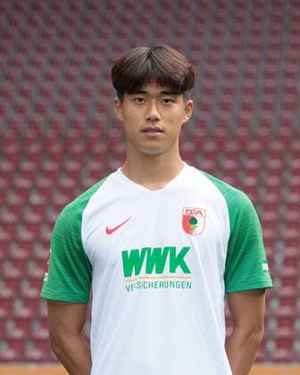 Seong Hoon Cheon FC Augsburg 1907 1 BL, portrait date 2019 2020,