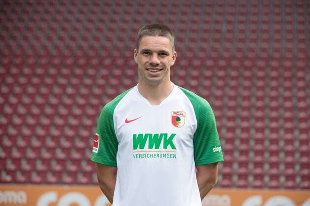 Raphael Framberger FC Augsburg 1907 1 BL, portrait date 2019 2020,