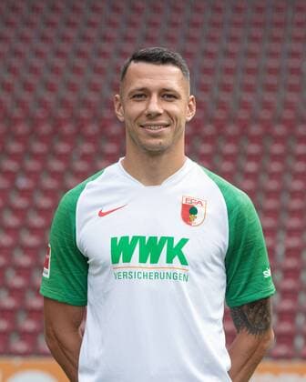 Marek Suchy FC Augsburg 1907 1 BL, portrait date 2019 2020,