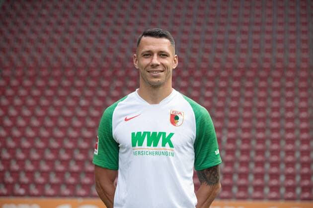 Marek Suchy FC Augsburg 1907 1 BL, portrait date 2019 2020,