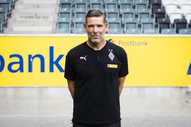 Mönchengladbach, 01 08 2019 Goalkeeping coach Uwe Kamps BMG Portrait date 2019 2020 Borussia Mönchengladbach