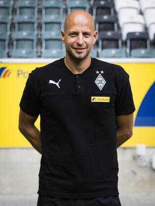 Mönchengladbach, 01 08 2019 Goalkeeper coach Steffen Krebs Portrait date 2019 2020 Borussia Mönchengladbach