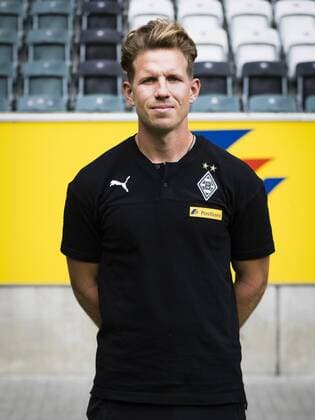 Mönchengladbach, 01 08 2019 Athletics coach Patrick Eibenberger Portrait date 2019 2020 Borussia Mönchengladbach