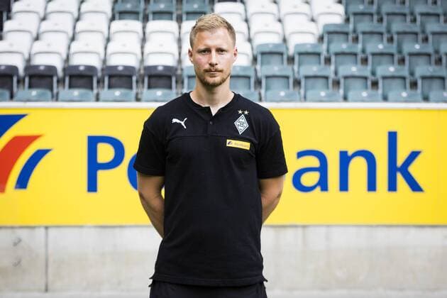 Mönchengladbach, 01 08 2019 Athletics trainer Quirin Löppert Portrait date 2019 2020 Borussia Mönchengladbach