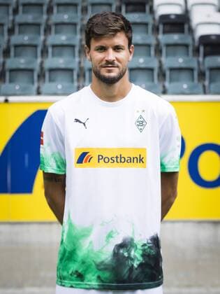 Mönchengladbach, 01 08 2019 Tobias Strobl BMG Portrait date 2019 2020 Borussia Mönchengladbach