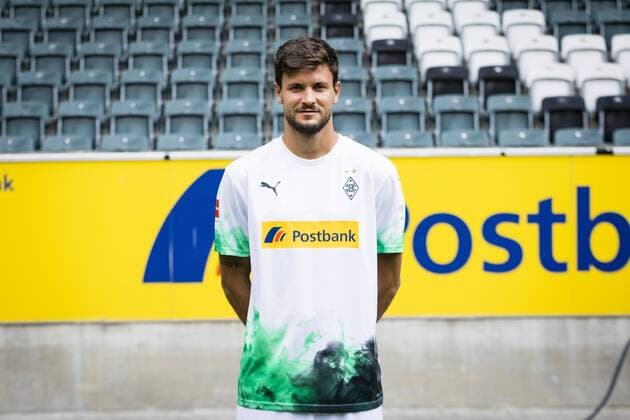 Mönchengladbach, 01 08 2019 Tobias Strobl BMG Portrait date 2019 2020 Borussia Mönchengladbach
