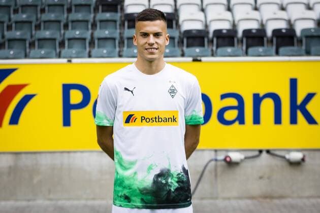 Mönchengladbach, 01 08 2019 Laszlo Benes BMG Portrait date 2019 2020 Borussia Mönchengladbach