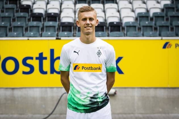 Mönchengladbach, 01 08 2019 Torben Müsel BMG Portrait date 2019 2020 Borussia Mönchengladbach