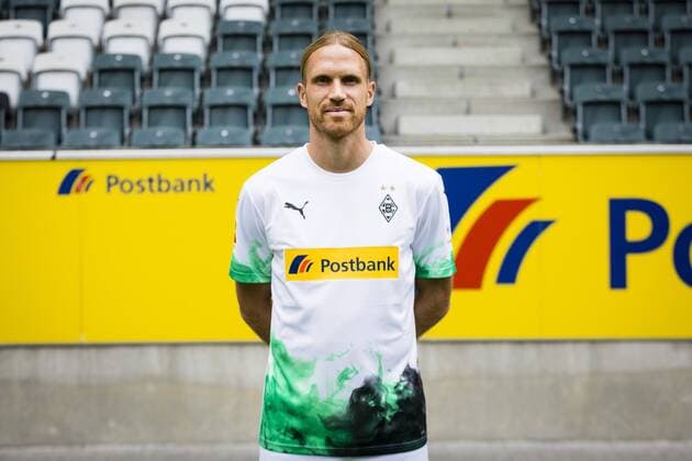 Mönchengladbach, 01 08 2019 Michael Lang BMG Portrait date 2019 2020 Borussia Mönchengladbach