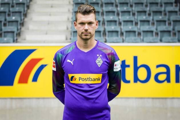 Mönchengladbach, 01 08 2019 TW Max Grün BMG Portrait date 2019 2020 Borussia Mönchengladbach