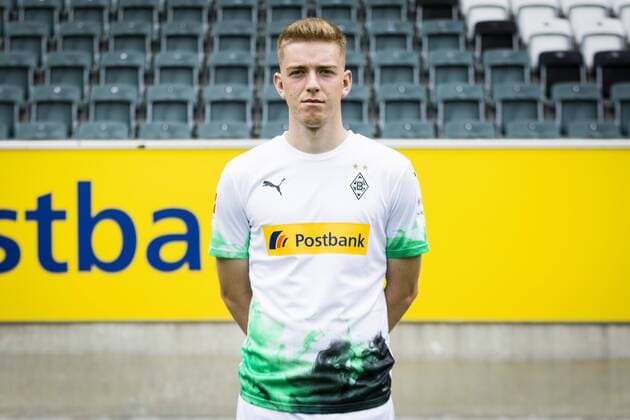 Mönchengladbach, 01 08 2019 Andreas Poulsen BMG Portrait date 2019 2020 Borussia Mönchengladbach