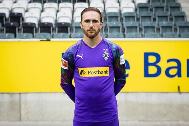 Mönchengladbach, 01 08 2019 Goalkeeper Tobias Sippel BMG Portrait date 2019 2020 Borussia Mönchengladbach