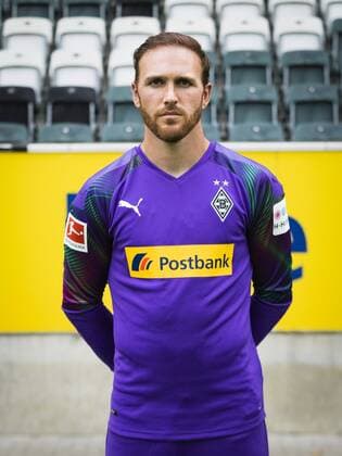 Mönchengladbach, 01 08 2019 Goalkeeper Tobias Sippel BMG Portrait date 2019 2020 Borussia Mönchengladbach