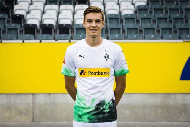 Mönchengladbach, 01 08 2019 Florian Neuhaus BMG Portrait date 2019 2020 Borussia Mönchengladbach