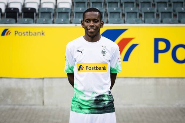 Mönchengladbach, 01 08 2019 Ibrahima Traore BMG Portrait date 2019 2020 Borussia Mönchengladbach