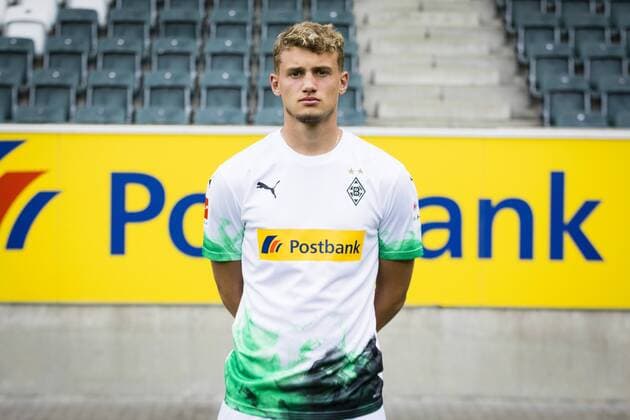 Mönchengladbach, 01 08 2019 Mickael Cuisance BMG Portrait date 2019 2020 Borussia Mönchengladbach