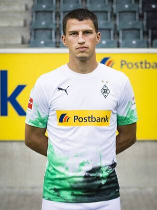 Mönchengladbach, 01 08 2019 Stefan Lainer BMG Portrait date 2019 2020 Borussia Mönchengladbach