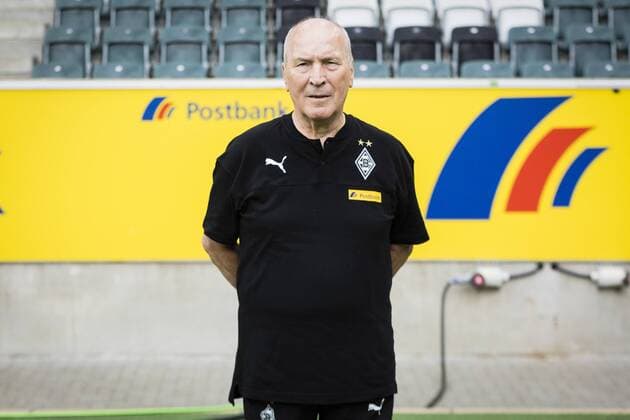 Mönchengladbach, 01 08 2019 Supervisor Rolf Hülswitt Portrait date 2019 2020 Borussia Mönchengladbach