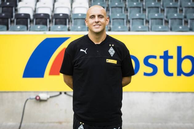 Mönchengladbach, 01 08 2019 Supervisor Christian Rieger Portrait date 2019 2020 Borussia Mönchengladbach