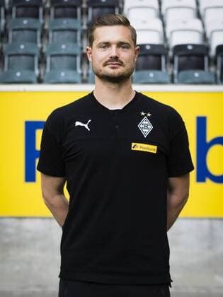 Mönchengladbach, 01 08 2019 Physiotherapist Benedikt Bohnen Portrait date 2019 2020 Borussia Mönchengladbach
