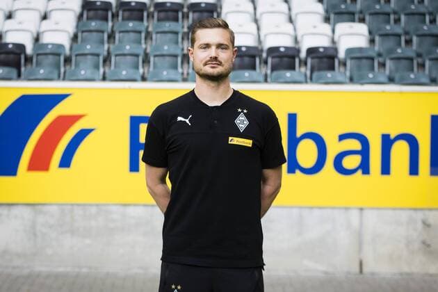 Mönchengladbach, 01 08 2019 Physiotherapist Benedikt Bohnen Portrait date 2019 2020 Borussia Mönchengladbach