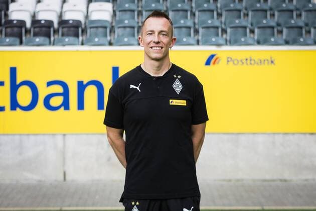 Mönchengladbach, 01 08 2019 Masseur Adam Szordykowski Portrait date 2019 2020 Borussia Mönchengladbach